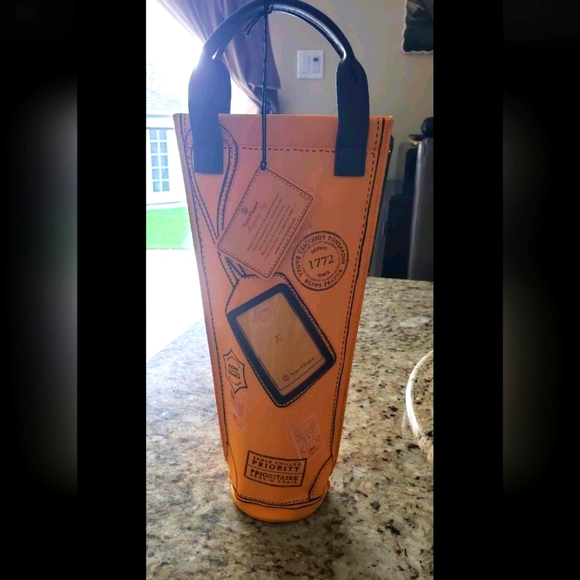 Veuve Clicquot Champagne Insulated Cooler Bottle Bag Wine Carrier - Picture 1 of 5
